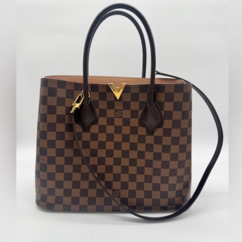 Louis Vuitton Damier Ebene Kensington Tote Bag - Picture 3 of 11